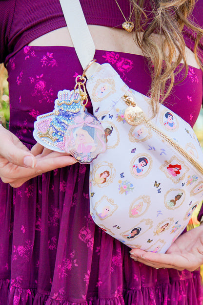 A+L Princess Crystal Bag Charm