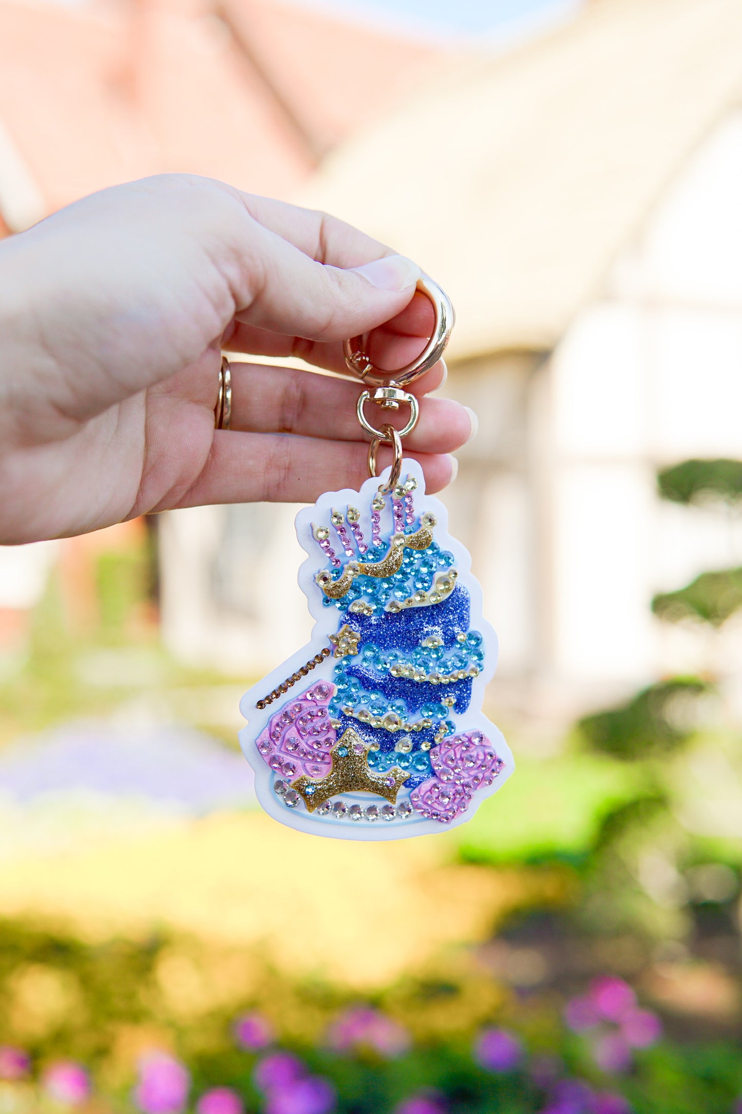 A+L Princess Crystal Bag Charm
