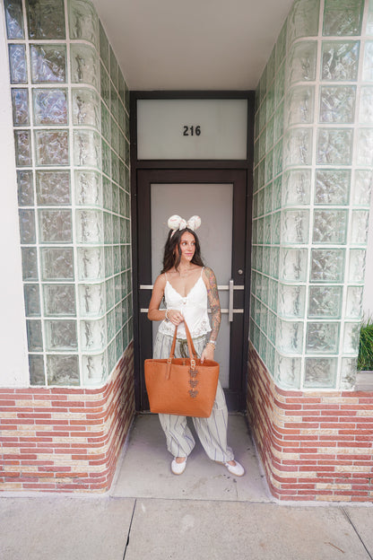 Aden + Louise Signature Tote and Flat Pouch