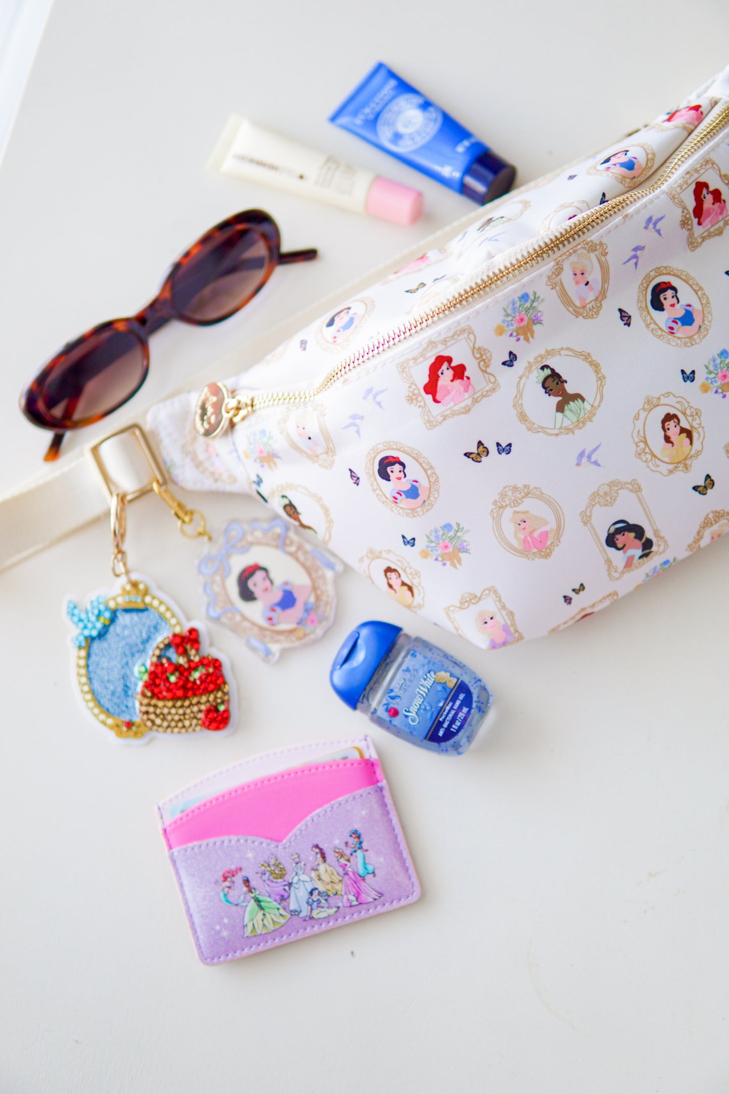 A+L Princess Crystal Bag Charm
