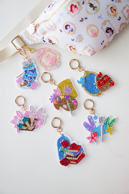 A+L Princess Crystal Bag Charm