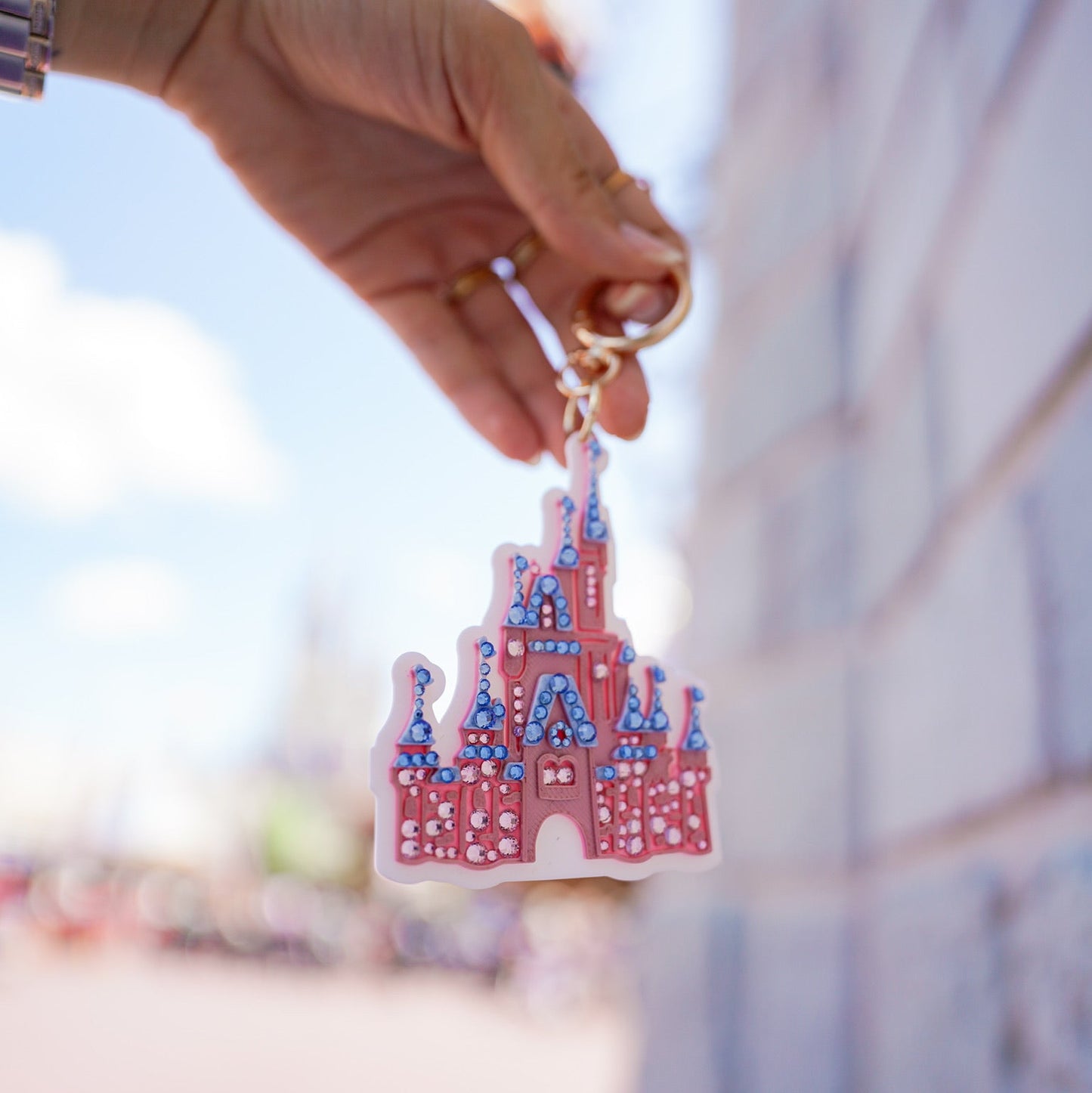 A+L Crystal Bag Charm