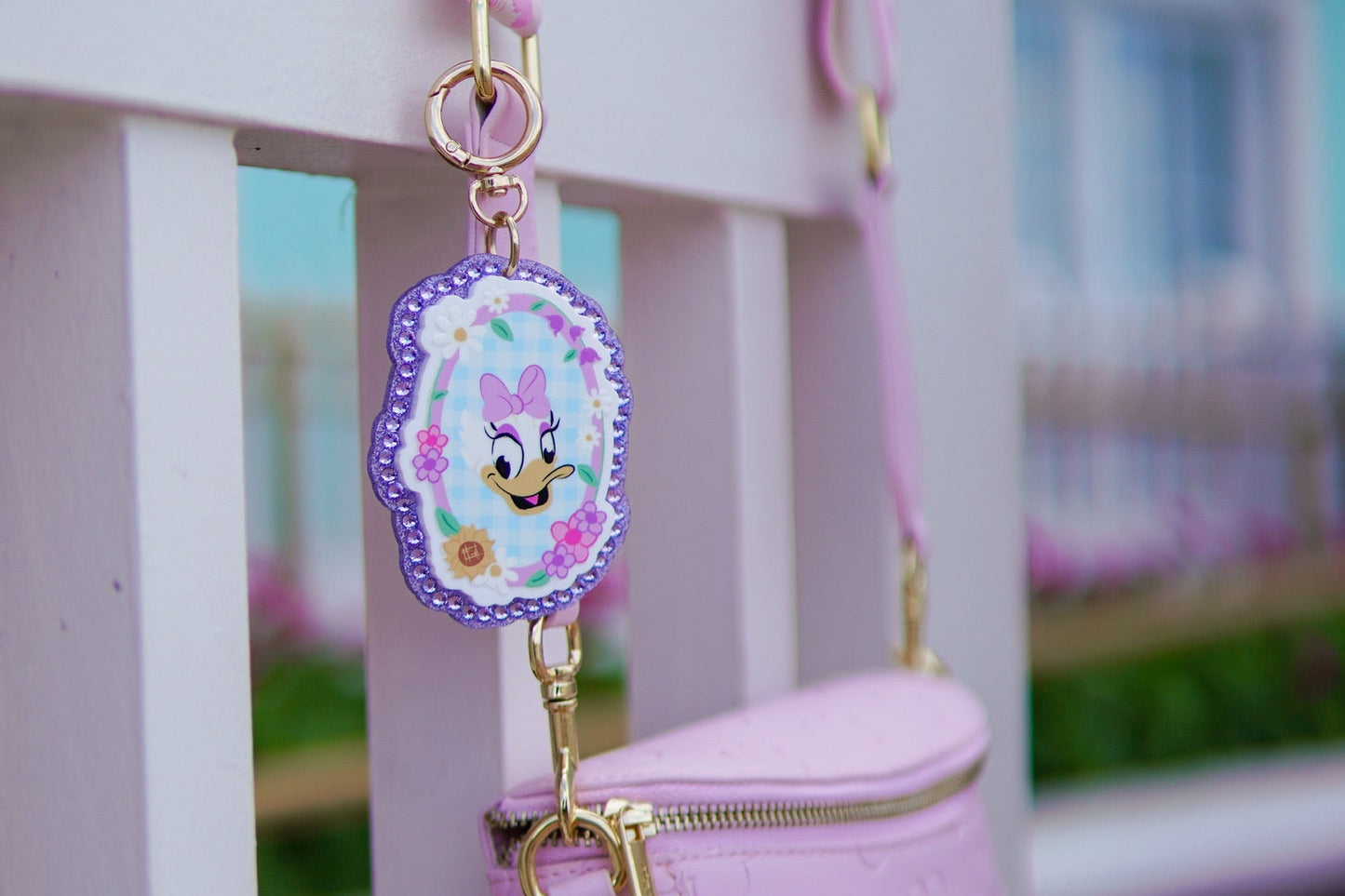 A+L Spring Crystal Bag Charm