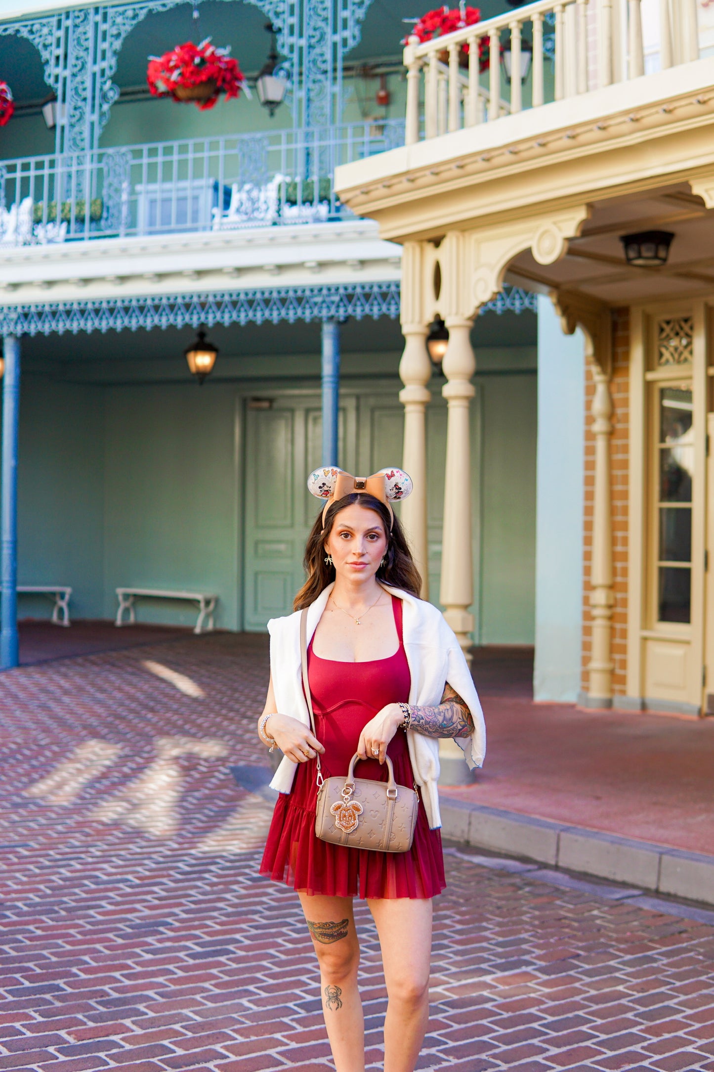 Aden + Louise Brown Signature Mini Duffle Bag and Strap // Two Strap Options!