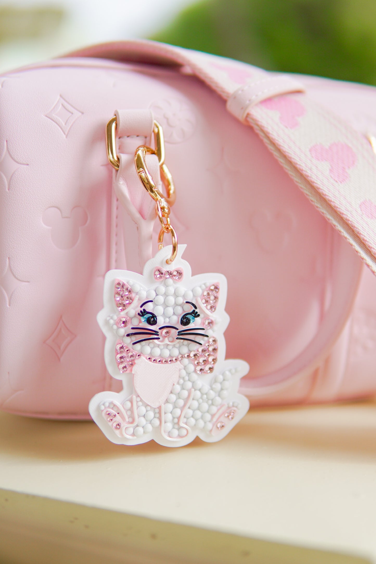 A+L Crystal Bag Charm