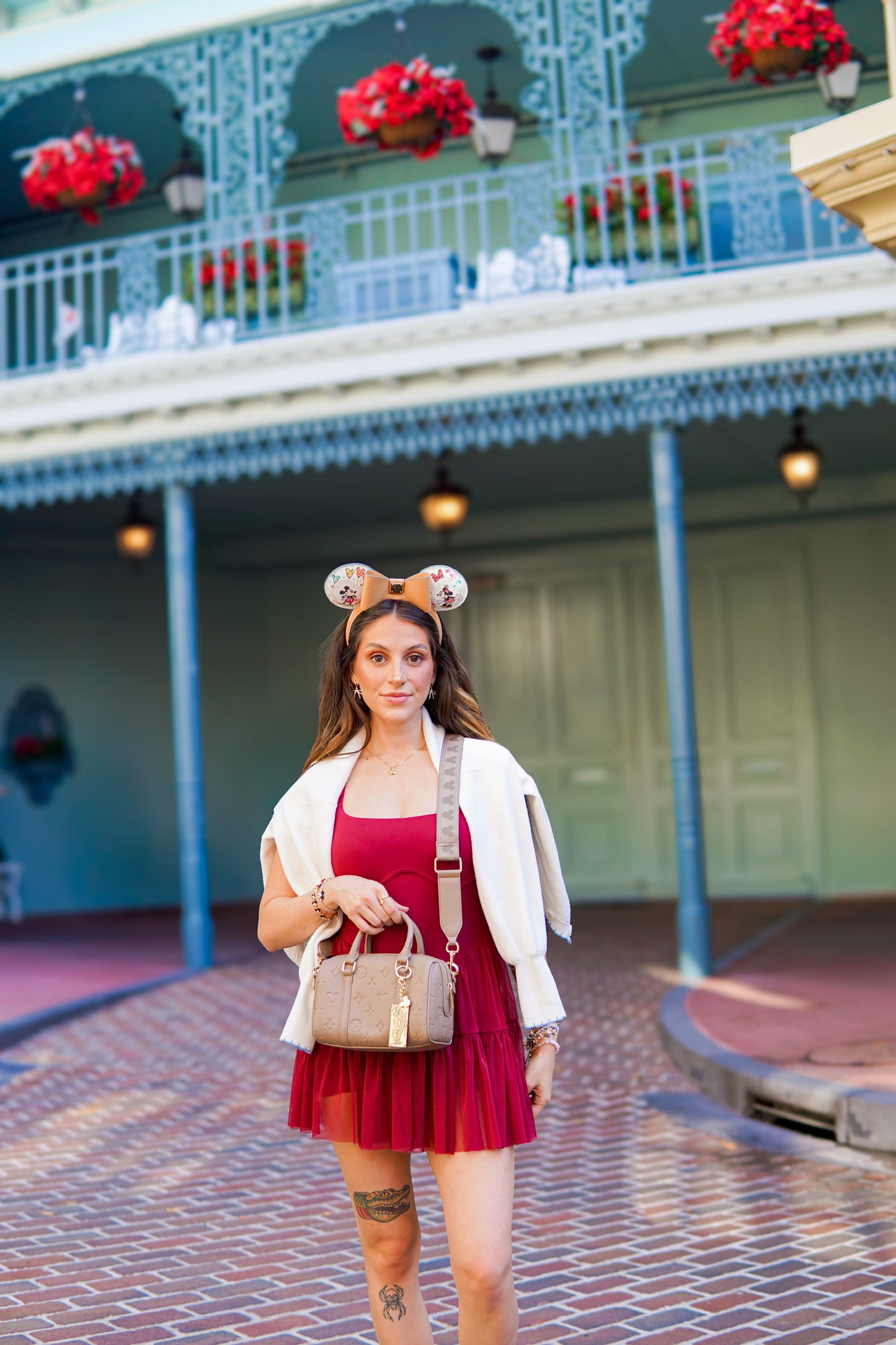 Aden + Louise Woven Mouse Strap // Brown or Black