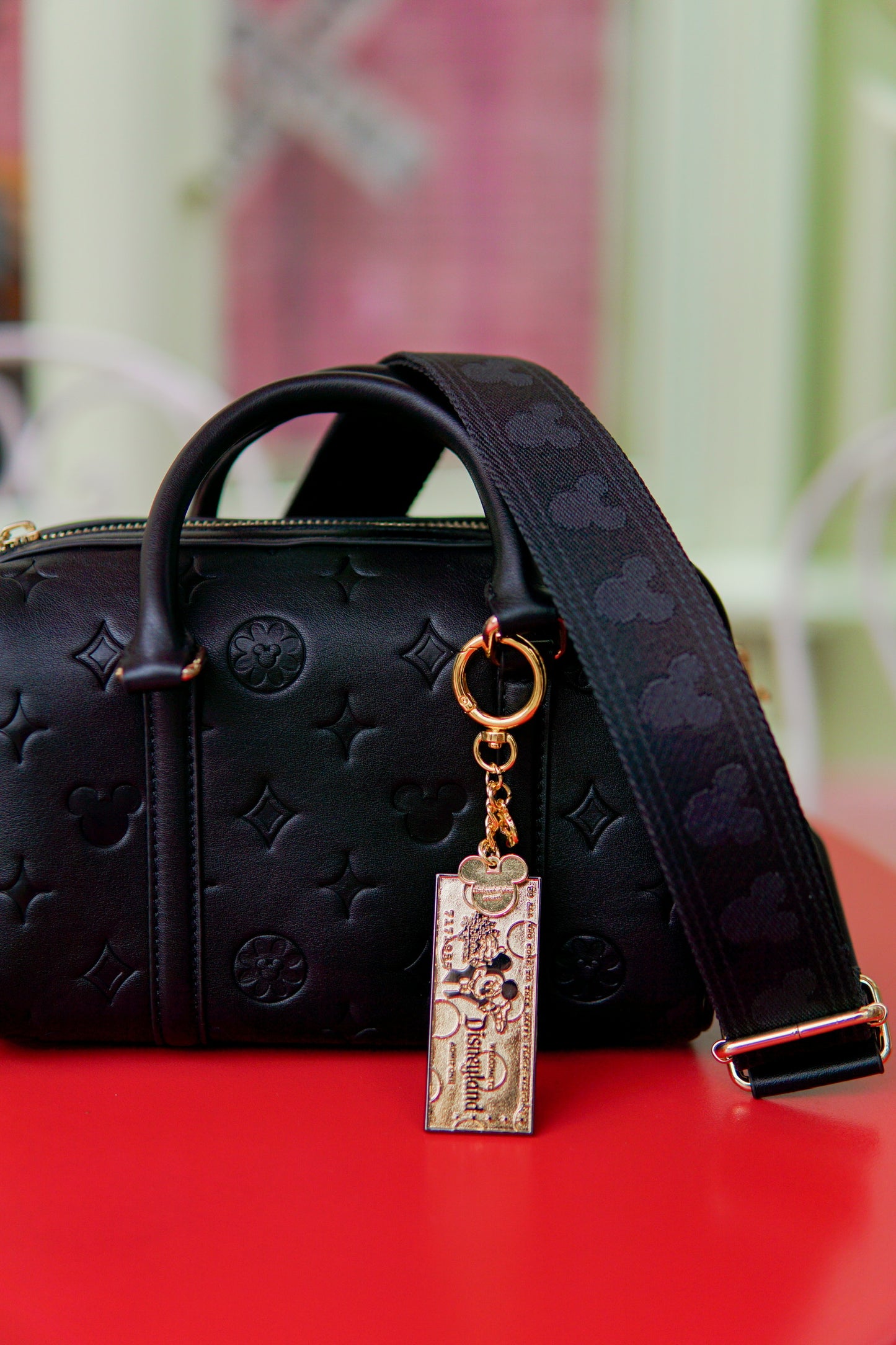 Aden + Louise Woven Mouse Strap // Brown or Black