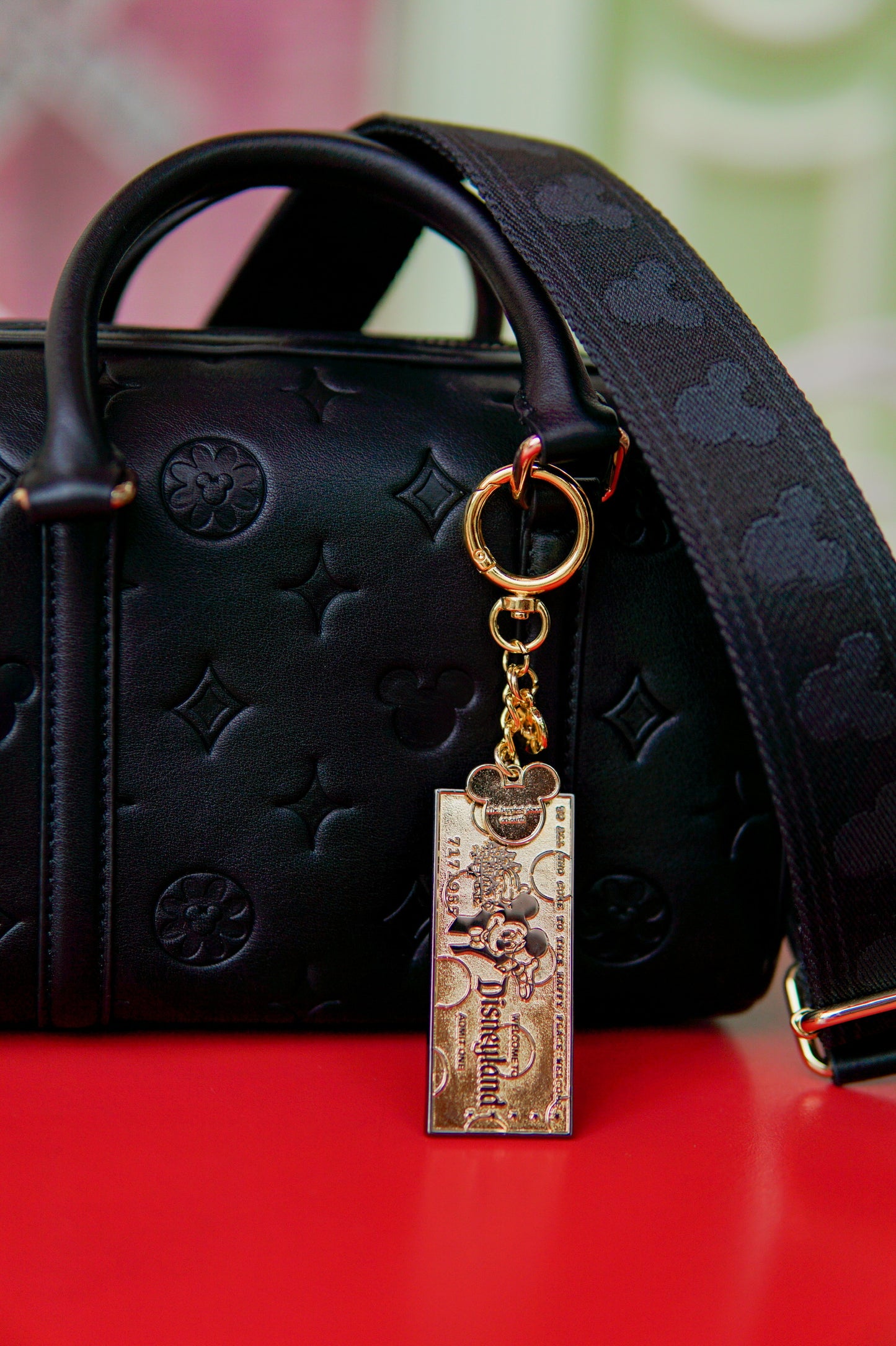 Aden + Louise Signature Metal Vintage Ticket Charm