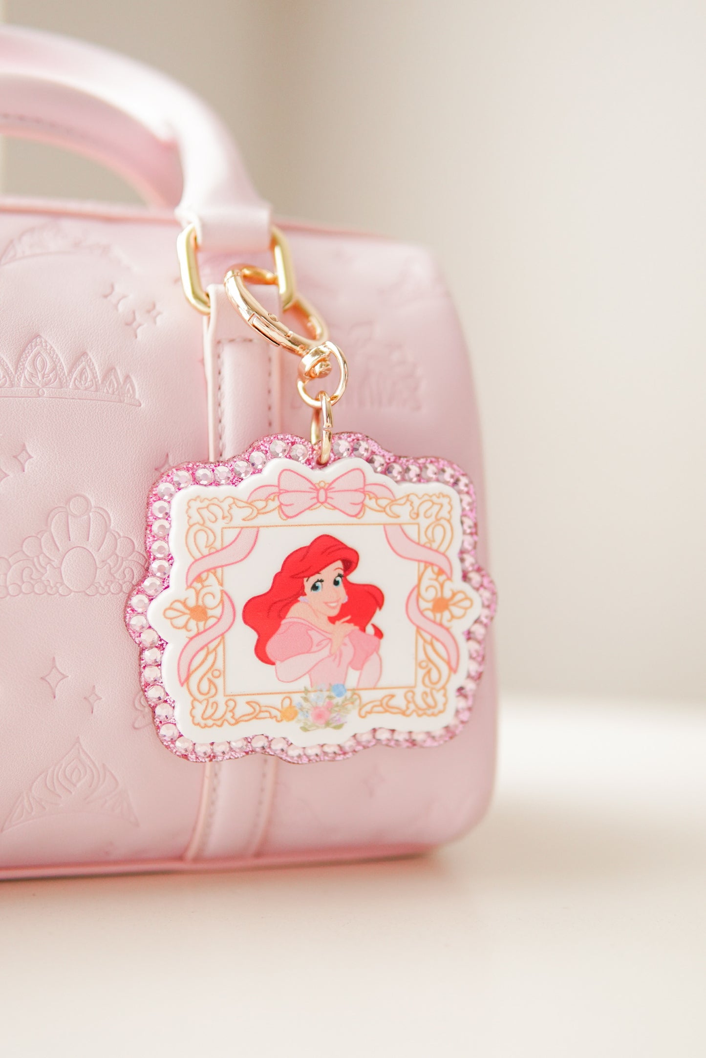 A+L Princess Crystal Bag Charm