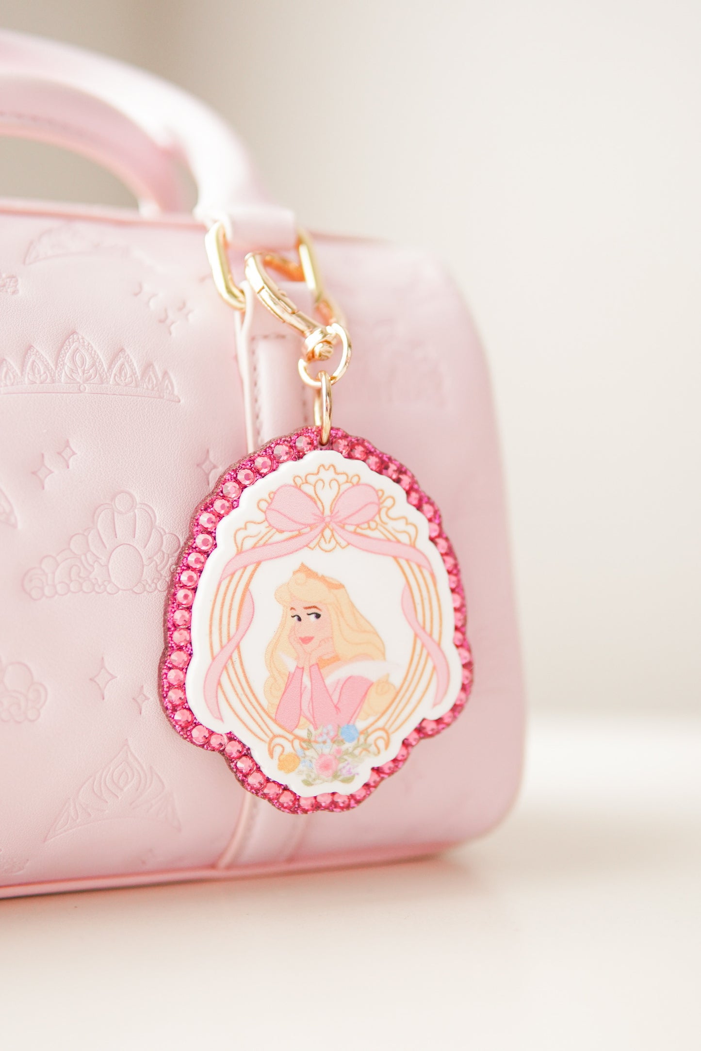 A+L Princess Crystal Bag Charm