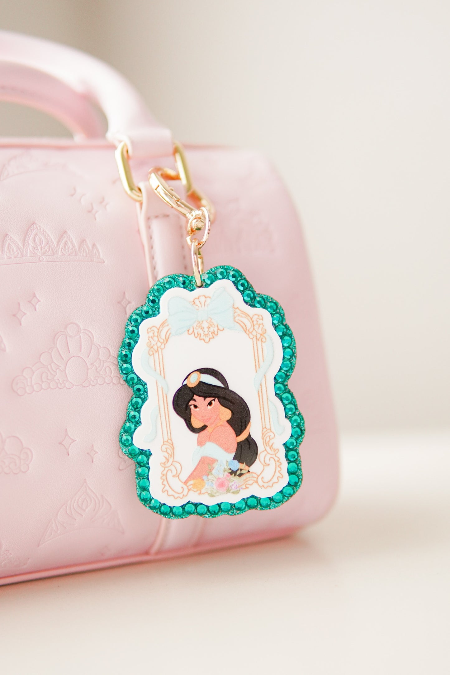 A+L Princess Crystal Bag Charm