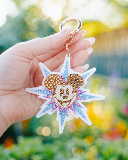 A+L Crystal Ferris Wheel Bag Charm