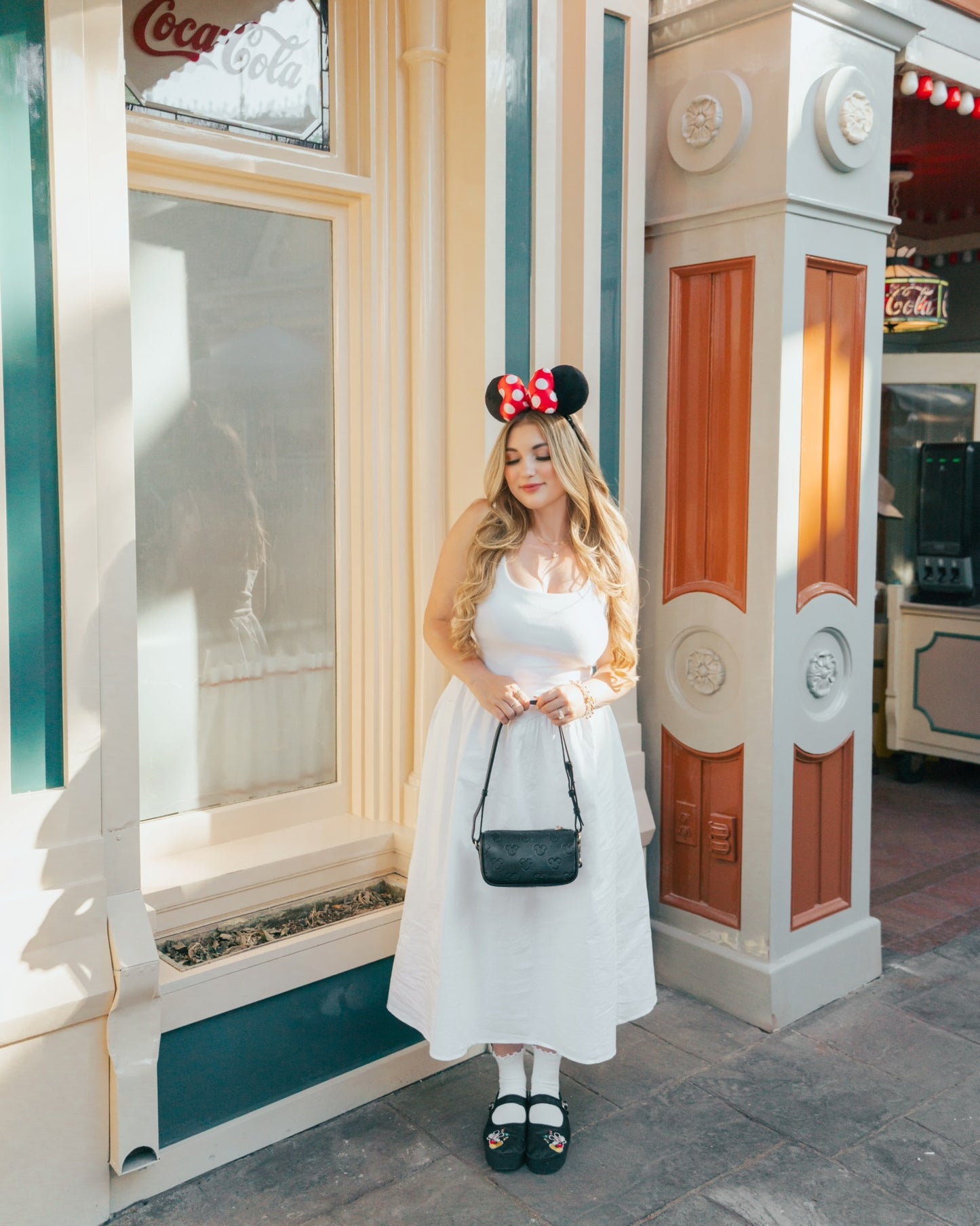 Aden + Louise Black Signature Mini Bag