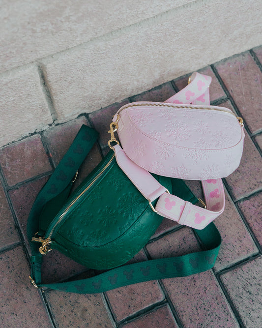 Aden + Louise Christmas Snowflake Signature Crossbody Bundle