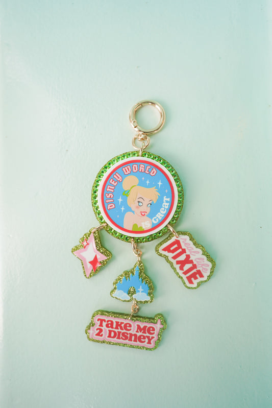 A+L Crystal Bag Charm
