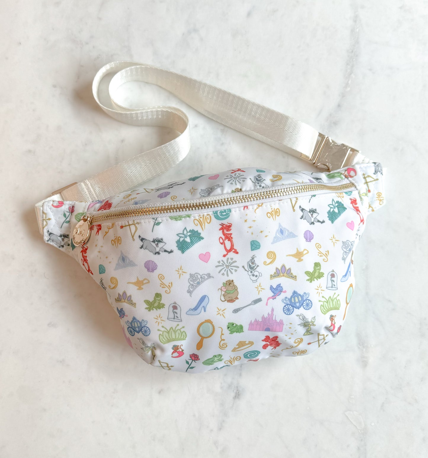 Princess Icons Large Fanny Pack