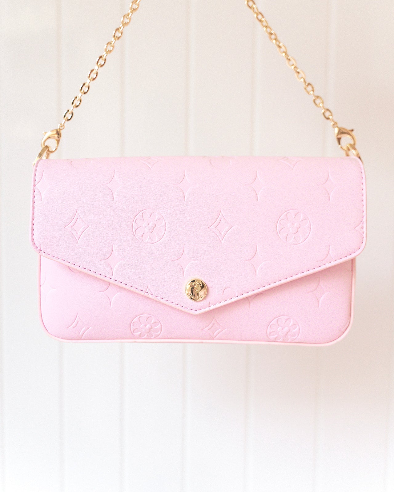 Aden + Louise Pink Olivia Crossbody/Shoulder Bag