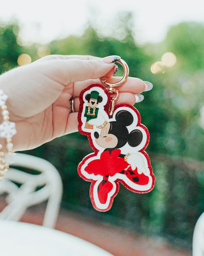 A+L Christmas Ballerina Bag Charm
