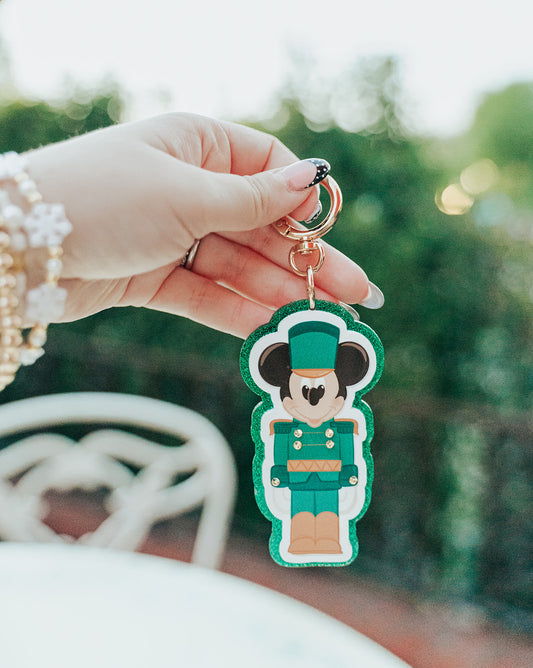 A+L Christmas Nutcracker Bag Charm