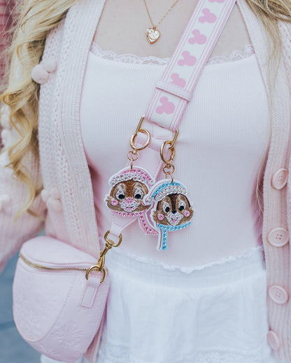 A+L Crystal Christmas Bag Charm