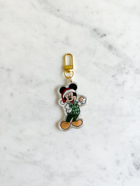 Mouse + Friends Christmas Bag Charm