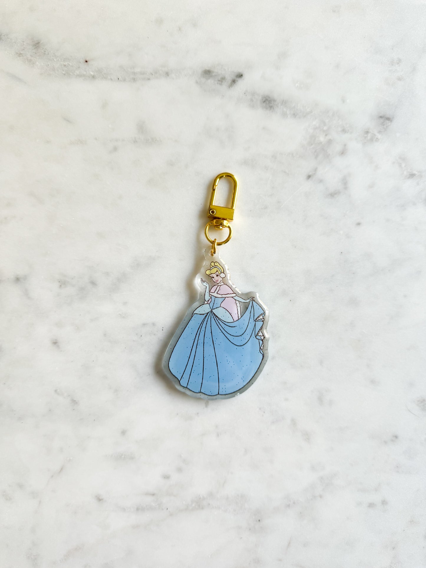 Princess Christmas Bag Charm