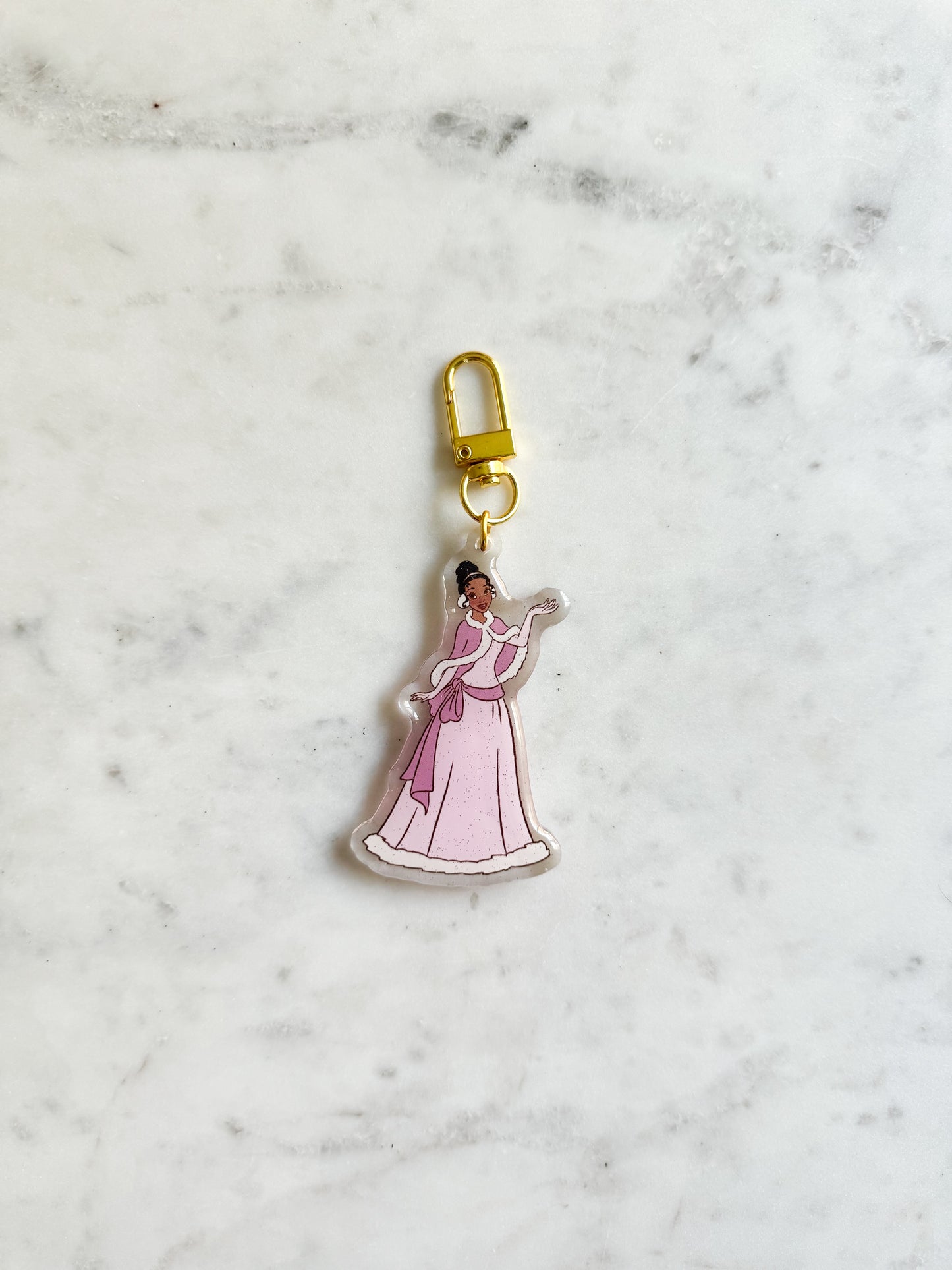 Princess Christmas Bag Charm