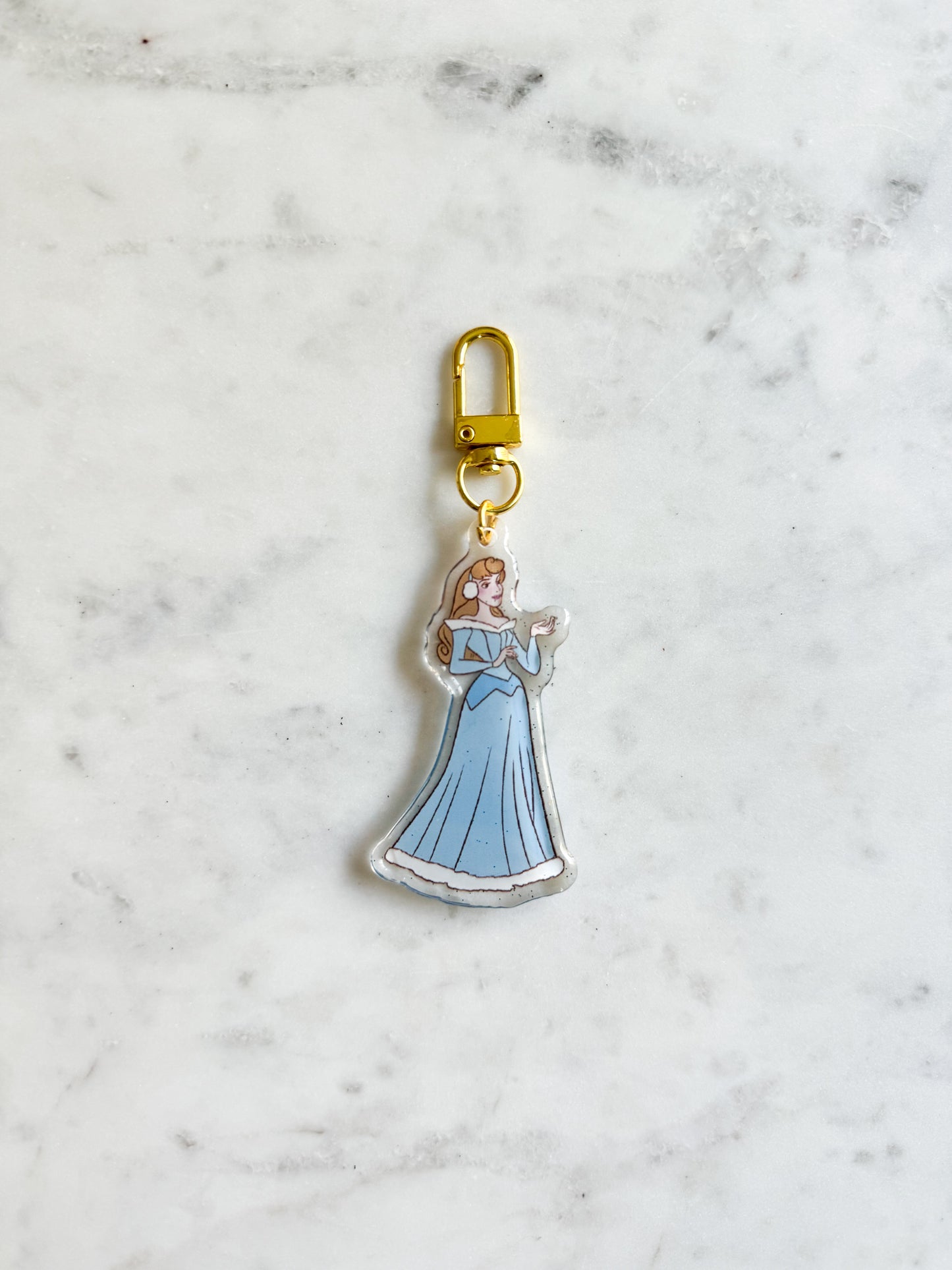 Princess Christmas Bag Charm