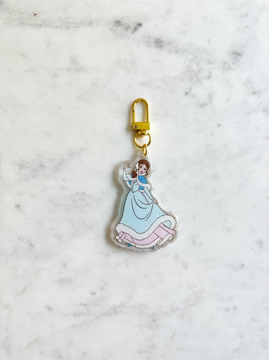 Princess Christmas Bag Charm