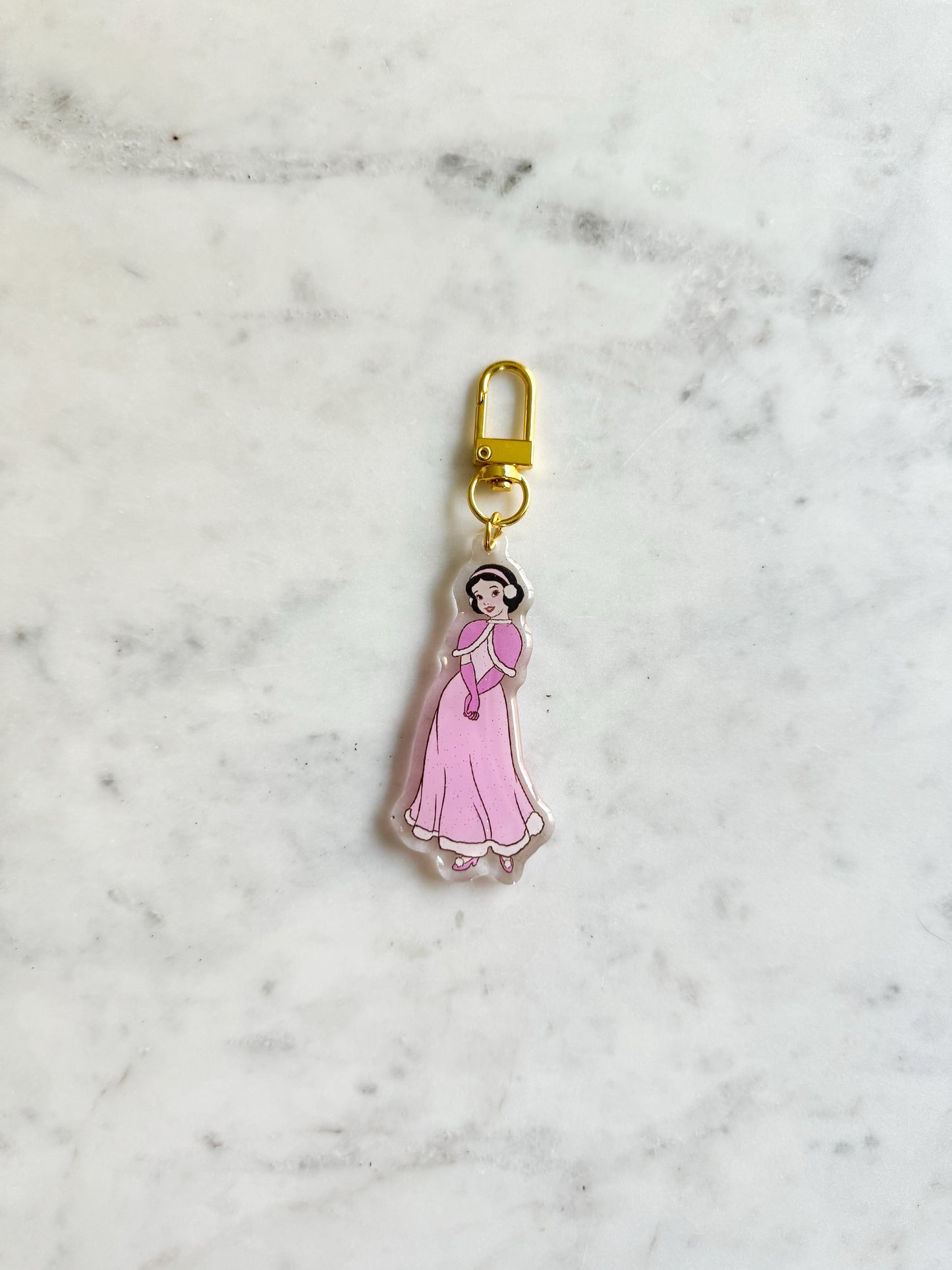 Princess Christmas Bag Charm