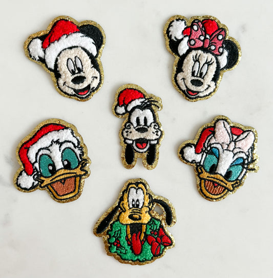 Santa Character Patches