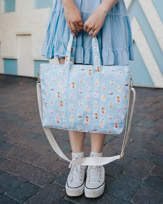 Vintage Stamps Totes // Florida or California Stamp Options