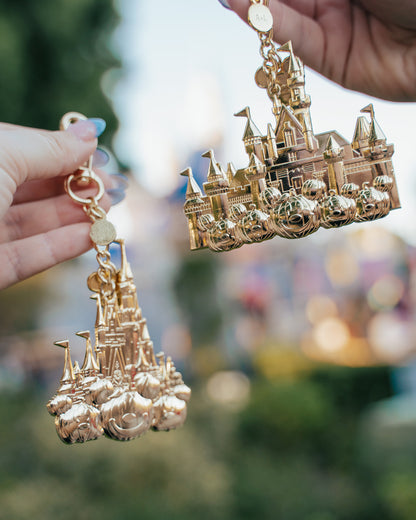 Aden + Louise Signature Florida Metal Pumpkin Castle Charms - Halloween
