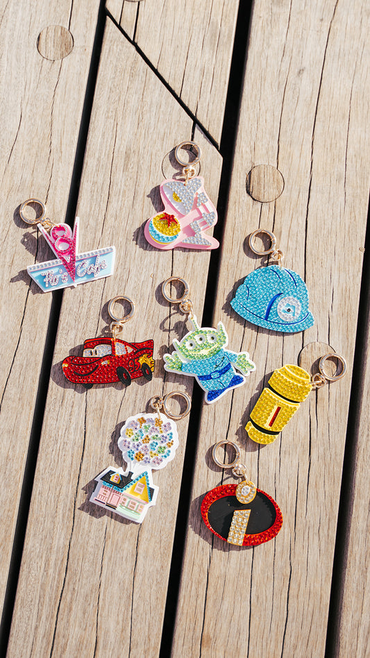 A+L Crystal Bag Charm Bundle