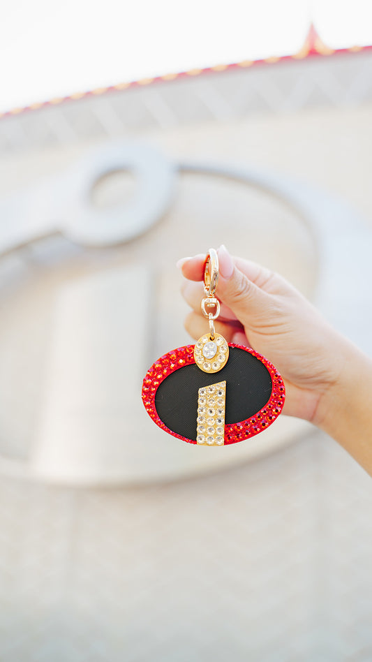 A+L Crystal Bag Charm