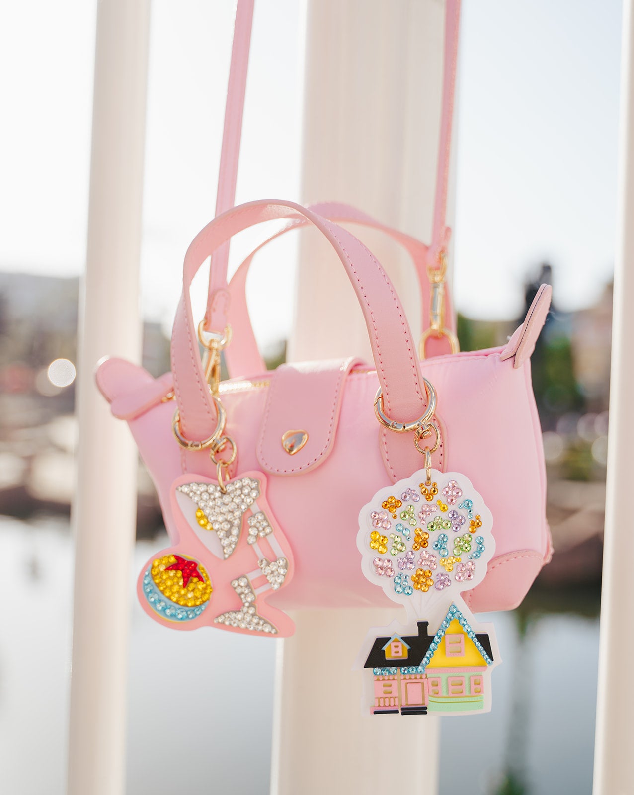 A+L Crystal Bag Charm