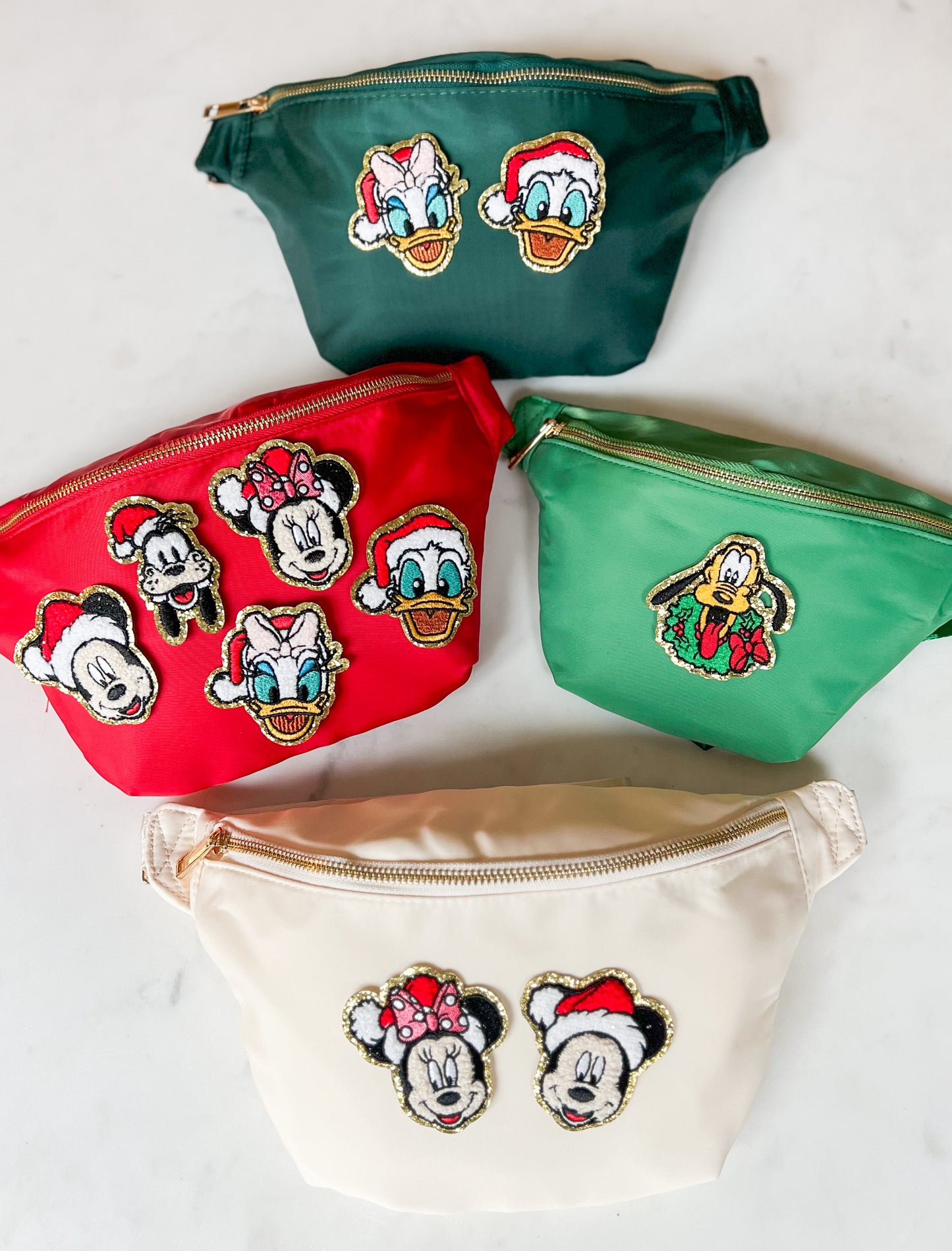 Custom Santa Character Fanny Pack