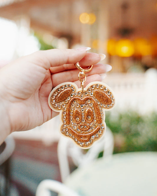 A+L Crystal Waffle Bag Charm