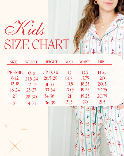 Baby/Toddler/Kids Nutcracker Christmas Pajamas