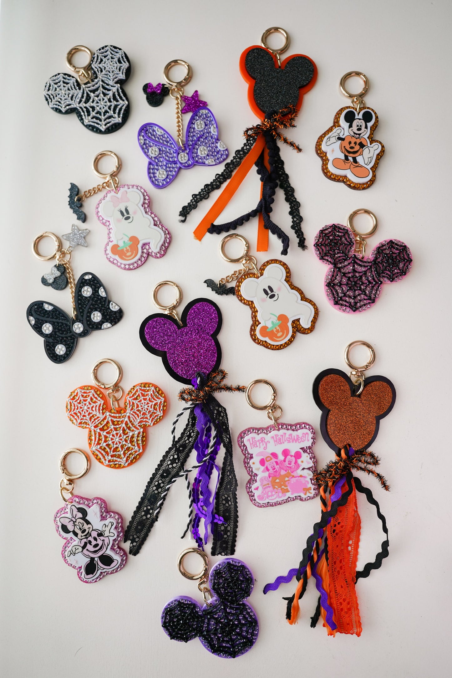 A+L Halloween Crystal Bag Charm