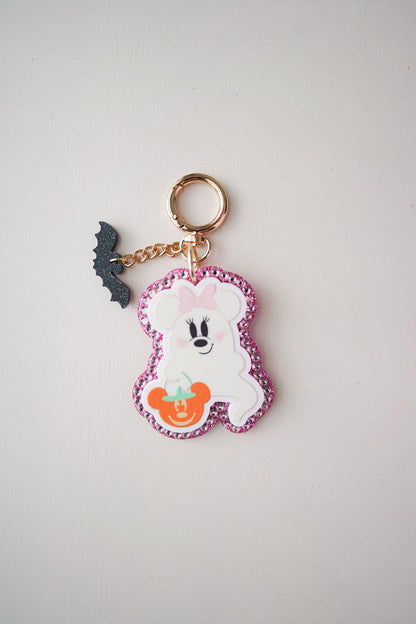A+L Halloween Crystal Bag Charm