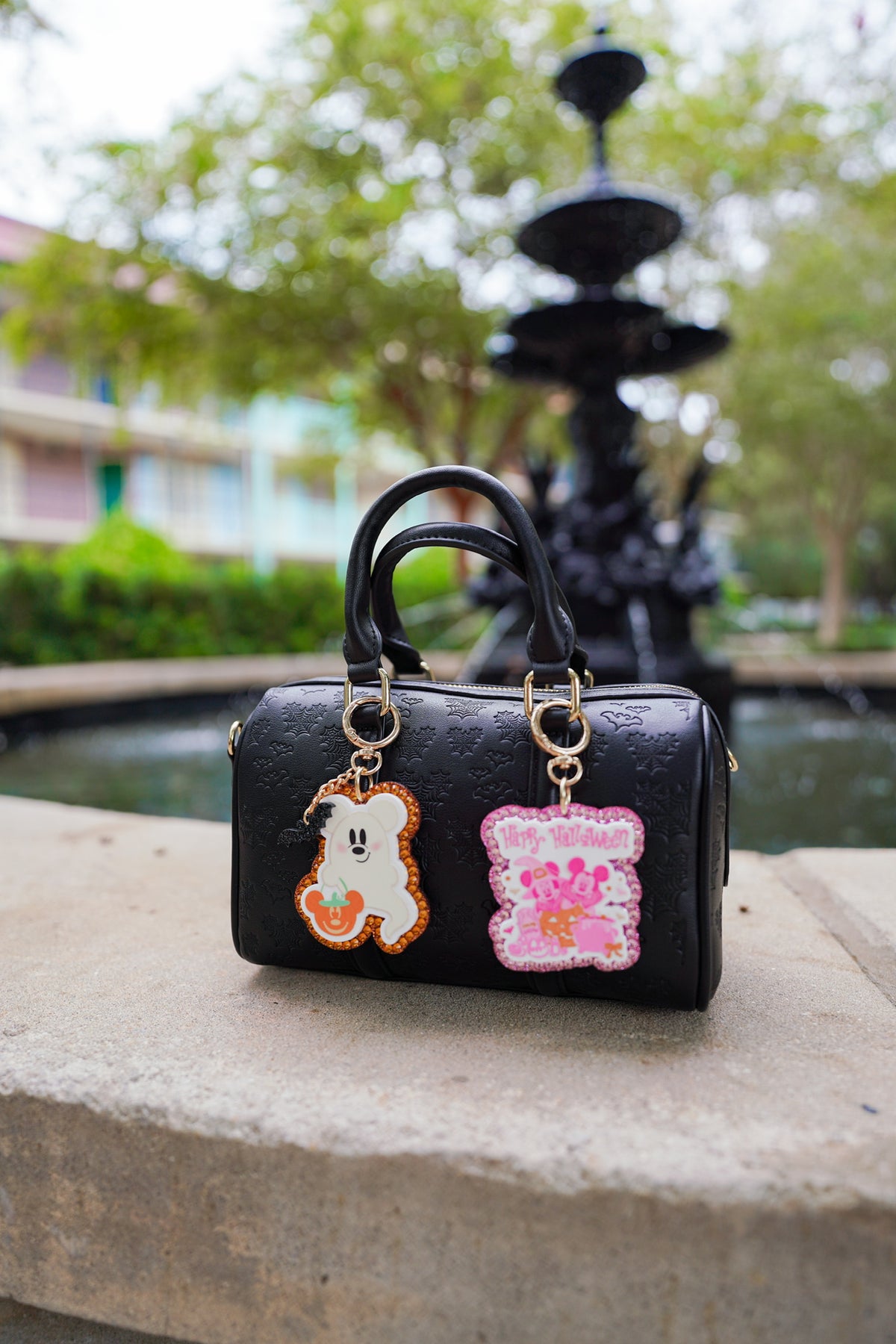 Aden + Louise Signature Halloween Mini Duffle Bag and Strap - Limited Edition