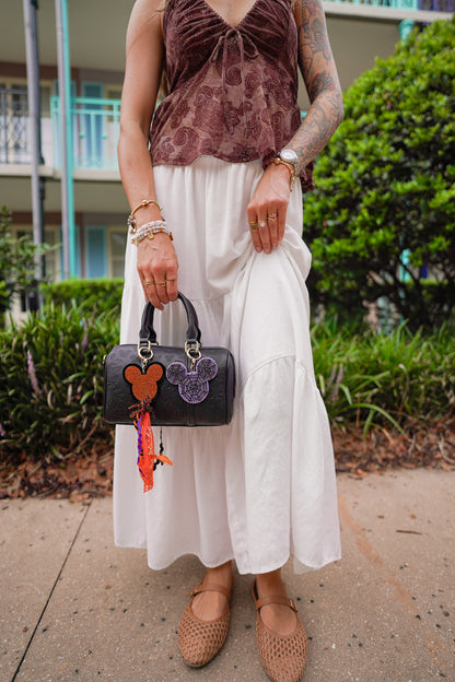 Aden + Louise Signature Halloween Mini Duffle Bag and Strap - Limited Edition