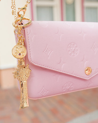 Aden + Louise Pink Olivia Crossbody/Shoulder Bag