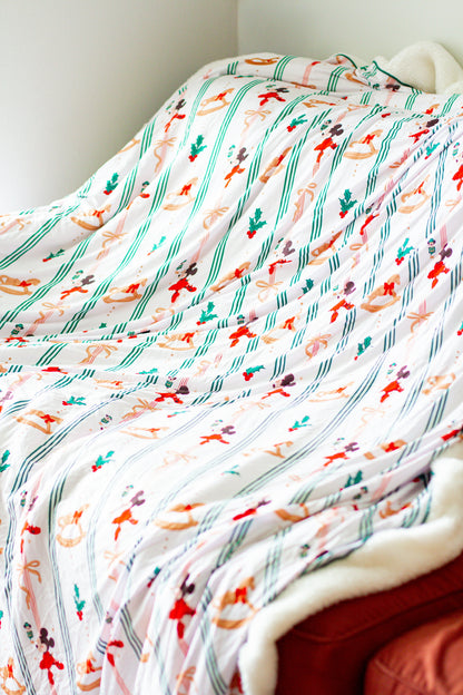 Nutcracker Christmas Blanket