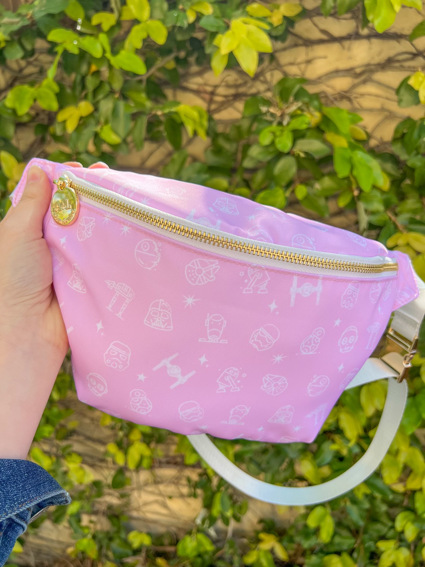 Pink Galaxy Fanny Pack