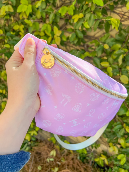 Pink Galaxy Fanny Pack