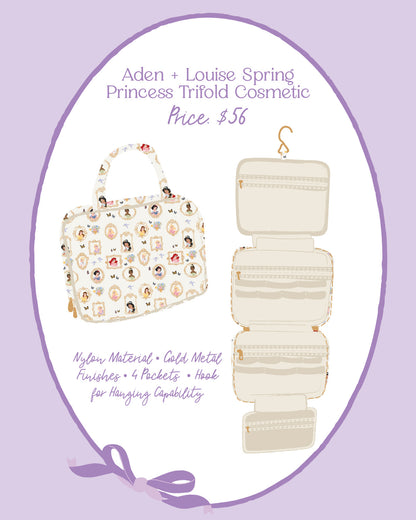 Spring Princess Trifold Cosmetic