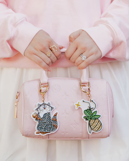 A+L Crystal Sidekick Bag Charm
