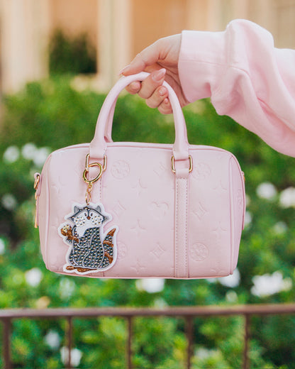 A+L Crystal Sidekick Bag Charm